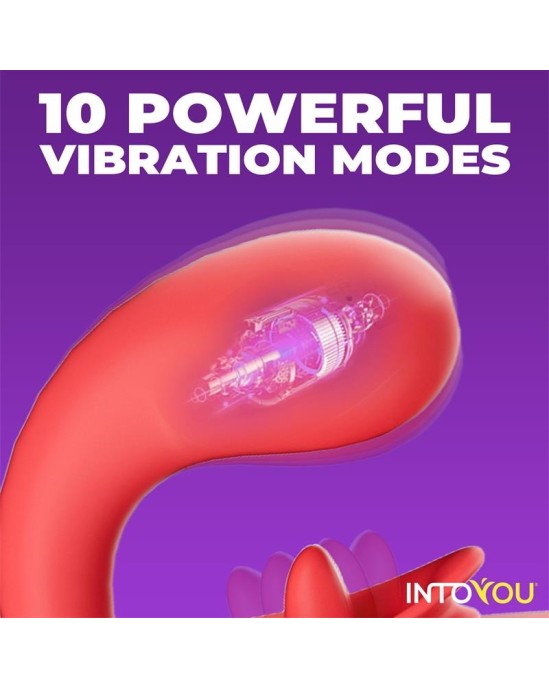 Intoyou App Series Rondy Vibrating and Licking Tongue Stimulator with App