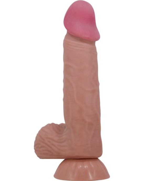 Baile Раздвижной реалистичный дилдо с кожей 20,6 см