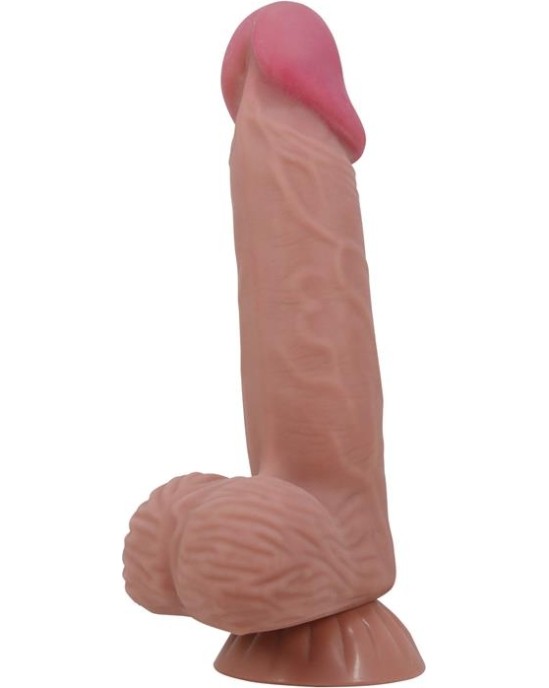 Baile Раздвижной реалистичный дилдо с кожей 20,6 см