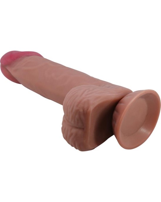 Baile Раздвижной реалистичный дилдо с кожей 20,6 см