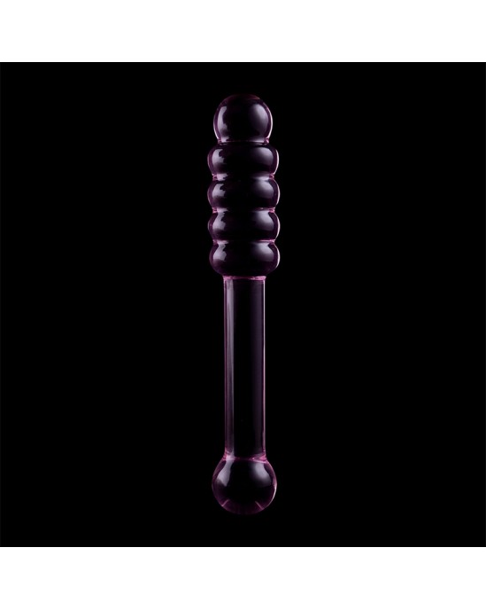 Nebula Series By Ibiza MODEL 20 DILDO BOROSILICATE GLASS 20.5 X 3 CM PINK