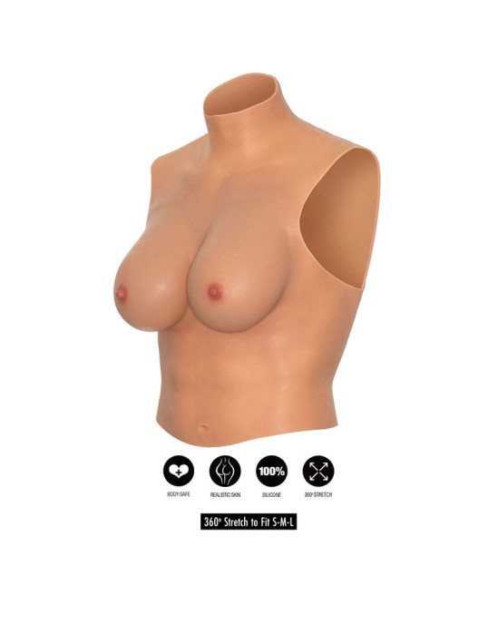 Hidden Desire ALTER EGO WEARABLE BREAST SHIRT E-CUP FLESH