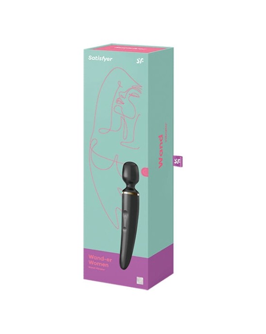 Satisfyer Wand ER WOMAN MELNĀ