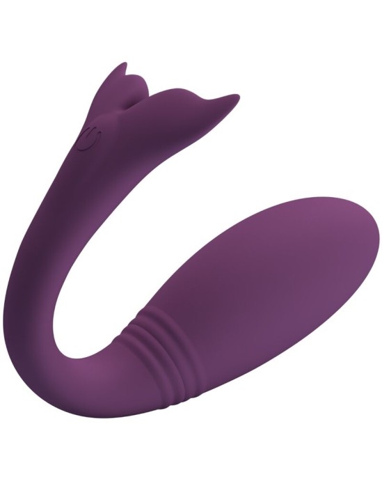 Pretty Love Led PRETTY LOVE - JAYLEEN VIBRATOR APP REMOTE CONTROL PURPLE