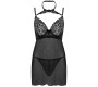 Livco Corsetti Sets LIVCO CORSETTI FASHION - КОМПЛЕКТ BINELLA BABYDOLL + СТРИНГИ ЧЕРНЫЕ