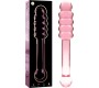 Nebula Series By Ibiza MODEL 20 DILDO BOROSILICATE GLASS 20.5 X 3 CM PINK