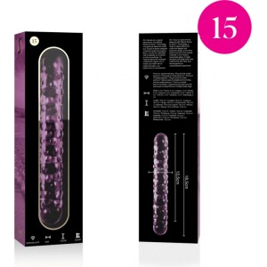 Nebula Series By Ibiza MODELIS 15 DILDO BOROSILIKĀTS STIKLS 18,5 X 3 CM ROZĀ