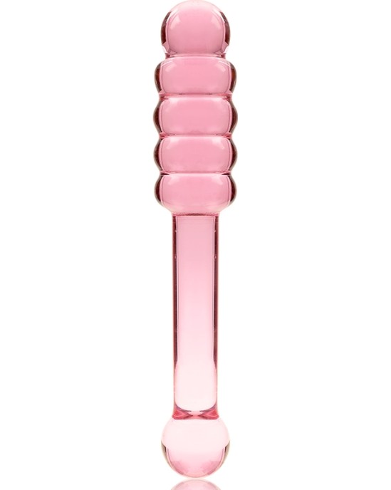 Nebula Series By Ibiza MODEL 20 DILDO BOROSILICATE GLASS 20.5 X 3 CM PINK