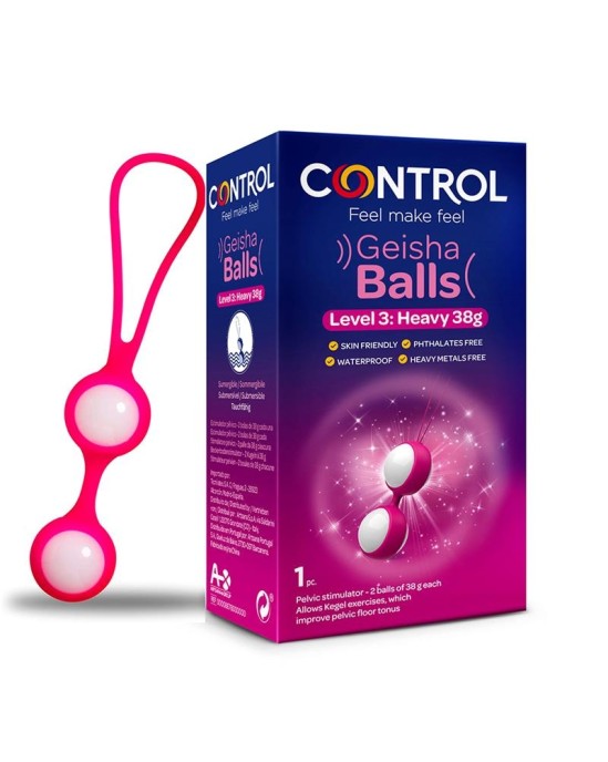 Control Geišas bumbiņas, III līmenis (2 x 38 gr)