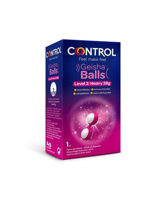 Control Geišas bumbiņas, III līmenis (2 x 38 gr)