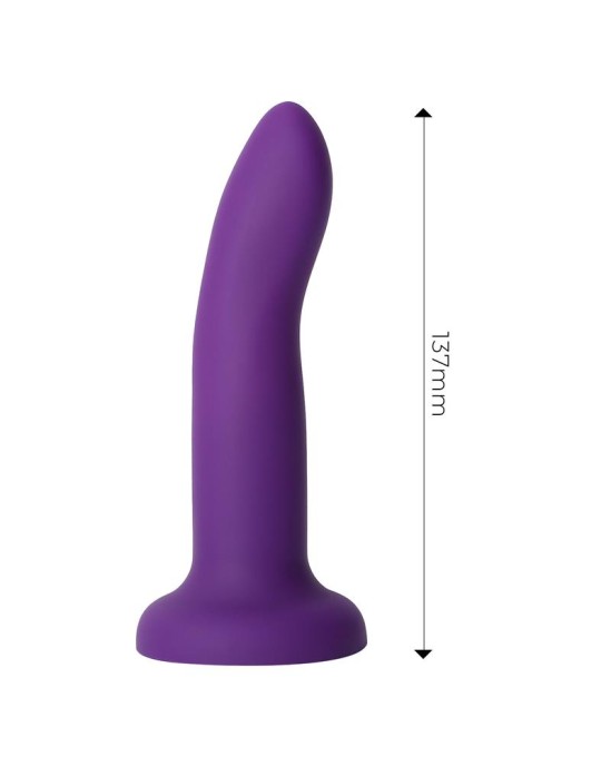 Dildox By Engily Ross Dildo que Cambia de Color P?rpura a Rosa Talla S Silicona L?quida 14 cm