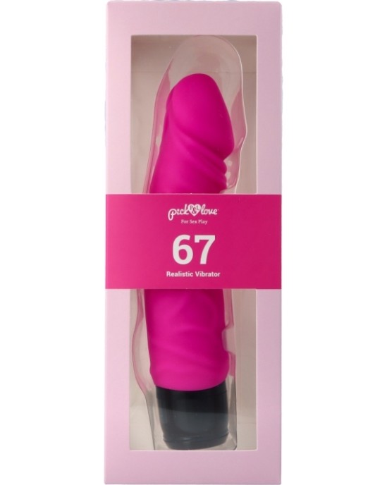 Pick&Love Nº 67 REĀLISTS VIBRATORS ROZĀ