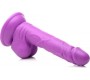 Xr - Pop Peckers REĀLISTS DILDO AR sēkliniekiem 16'5 CM PURPURA