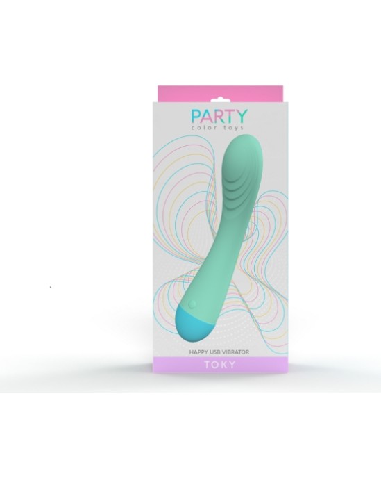 Party Color Toys AQUA UZLĀDĒJAMS TOKY VIBRATORS