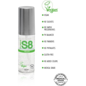 Stimul8 S8 VEGAN ŪDENS BĀZES LUBRIKANTS 50 ML