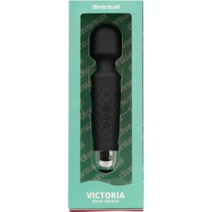 Diversual VIKTORIJA Vibrators Melns