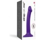 Strap-On-Me DILDO AR piesūcekni PIEMĒROTA IEKĀRTA DUAL BLĪVUMA FLEXIBLE VIOLET S