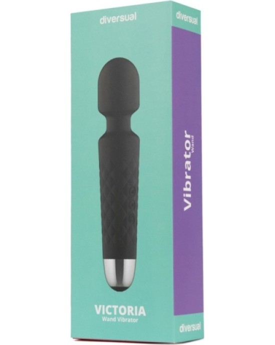 Diversual VIKTORIJA Vibrators Melns