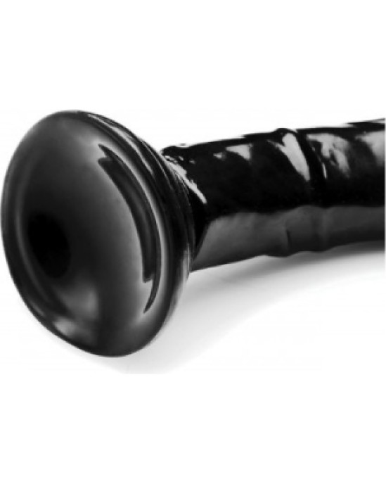 Xr - Hosed DILDO PENIS ar piesūcekni 508 CM, melns"