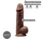 Silexd SILIKONA DILDO MODELIS 4 8'5 BRŪNA