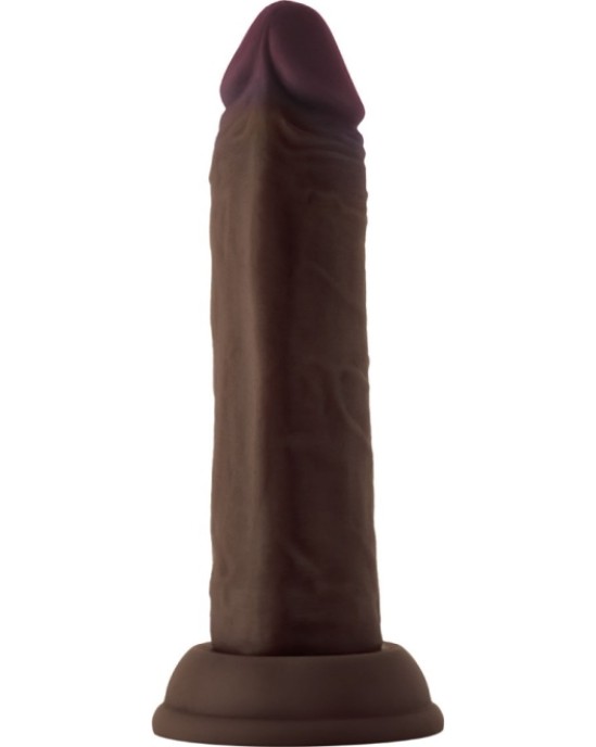 Shaft MODEL J 6.5 LIQUIDE SILICONE DONG - MAHOGANY