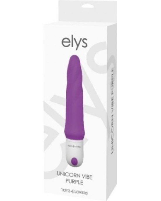 Toyz4Lovers СИЛИКОНОВЫЙ ВИБРАТОР ELYS UNICORN 9 ИНТЕНСИВНОСТИ ФИОЛЕТОВЫЙ