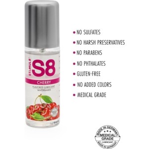 Stimul8 S8 ŪDENS BĀZES LUBRIKANTS 125 ML CHERRY