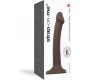 Strap-On-Me DILDO AR piesūcekni PIEMĒROTA IEKĀRTA DUAL BLĪVUMA FLEXIBLE COCOLATE S