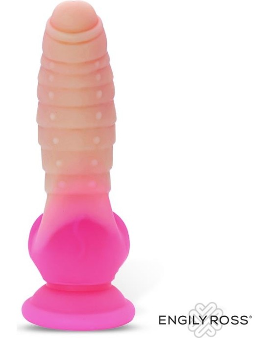 Dildox By Engily Ross Scalidor Luminiscent Unicorn Liquid Silikona Dildo 18 cm