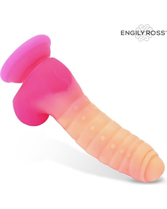 Dildox By Engily Ross Scalidor Luminiscent Unicorn Liquid Silikona Dildo 18 cm