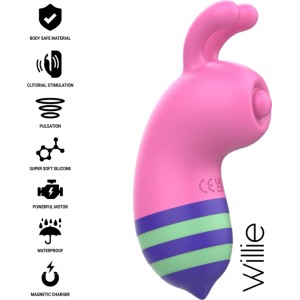 Intense Fun ИНТЕНСИВНЫЙ - СТИМУЛЯТОР ВИЛЛИ ПЧЕЛЫ РОЗОВЫЙ/ЗЕЛЕНЫЙ