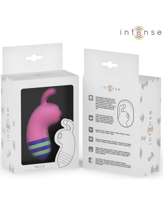 Intense Fun ИНТЕНСИВНЫЙ - СТИМУЛЯТОР ВИЛЛИ ПЧЕЛЫ РОЗОВЫЙ/ЗЕЛЕНЫЙ