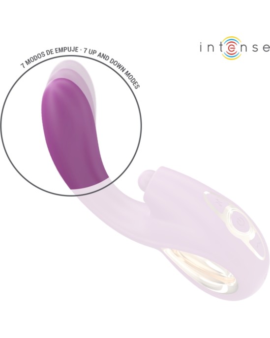 Intense Fun INTENSE - LALI MULTIFUNCTION G-SPOT VIBRATOR TAPPING & THRUST & VIBRATION PURPLE