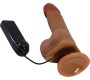 Baile BAHAMUT REALISTIC VIBRATOR 21.8 CM FLESH REMOTE CONTROL