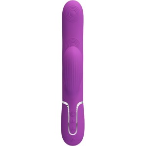 Pretty Love PERLITA 3 IN 1 MULTIFUNCTION RABBIT VIBRATOR PURPLE