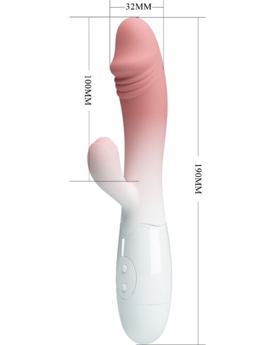 Pretty Love SNAPPY RABBIT VIBRATOR 30 VIBRATIONS PINK