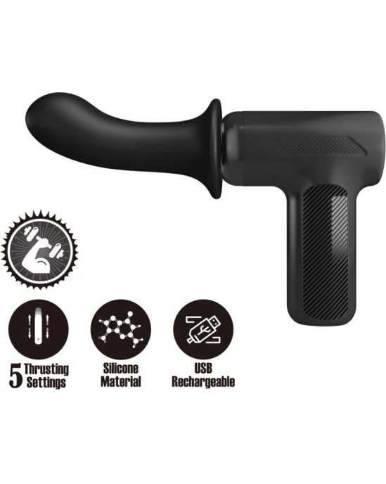 Pretty Love C-Type PRETTY LOVE - DJ DOCTOR MASSAGER 5 SETTINGS BLACK