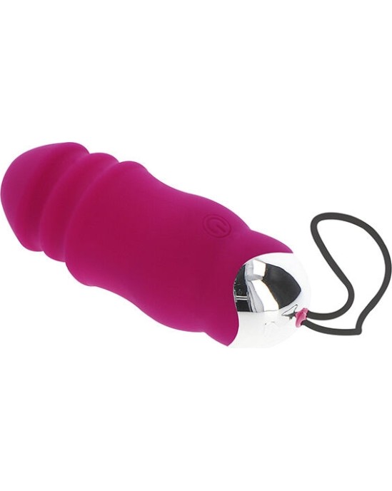 Toyjoy HAPPINESS SUNN SIDE UP AND DOWN VIBRATOR REMOTE CONTROL FUCHSIA