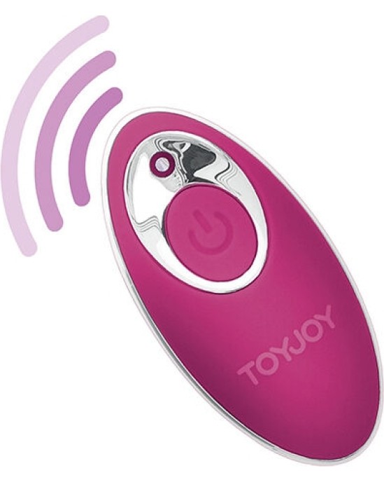 Toyjoy HAPPINESS SUNN SIDE UP AND DOWN VIBRATOR REMOTE CONTROL FUCHSIA