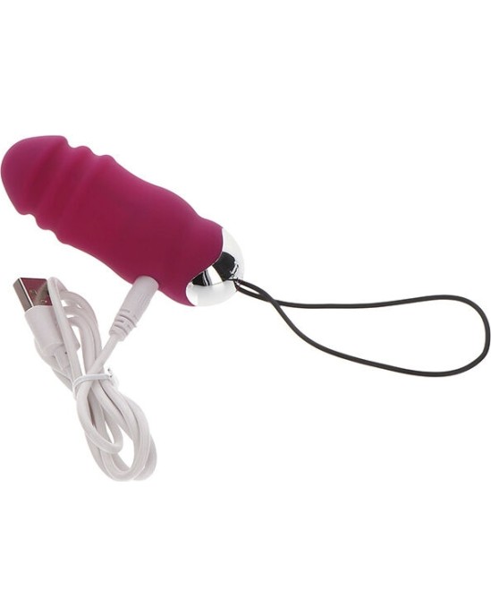 Toyjoy HAPPINESS SUNN SIDE UP AND DOWN VIBRATOR REMOTE CONTROL FUCHSIA