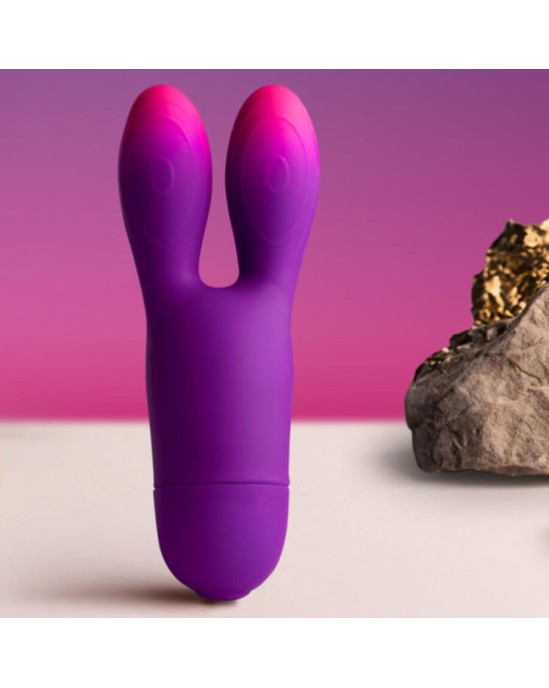 Rocks-Off ROCKS- OFF - GLO-GIRL BUNNY PURPLE FLEXIBLE VIBRATOR