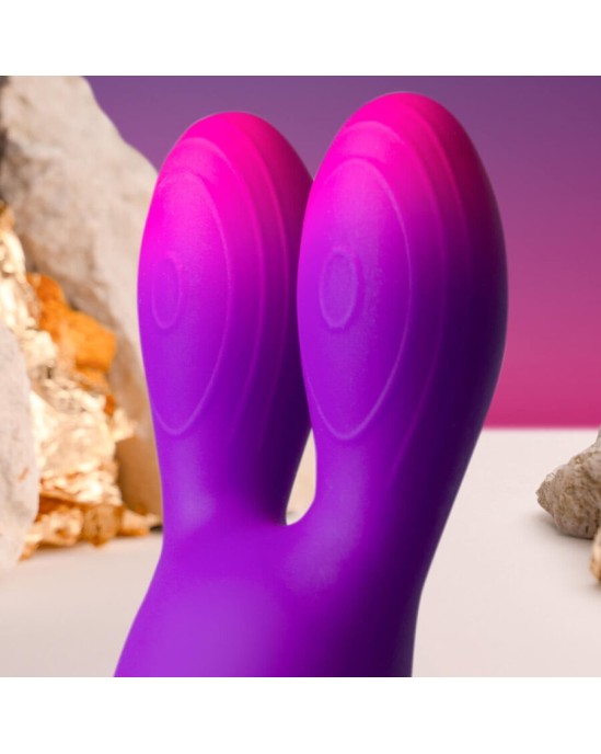 Rocks-Off ROCKS- OFF - GLO-GIRL BUNNY PURPLE FLEXIBLE VIBRATOR