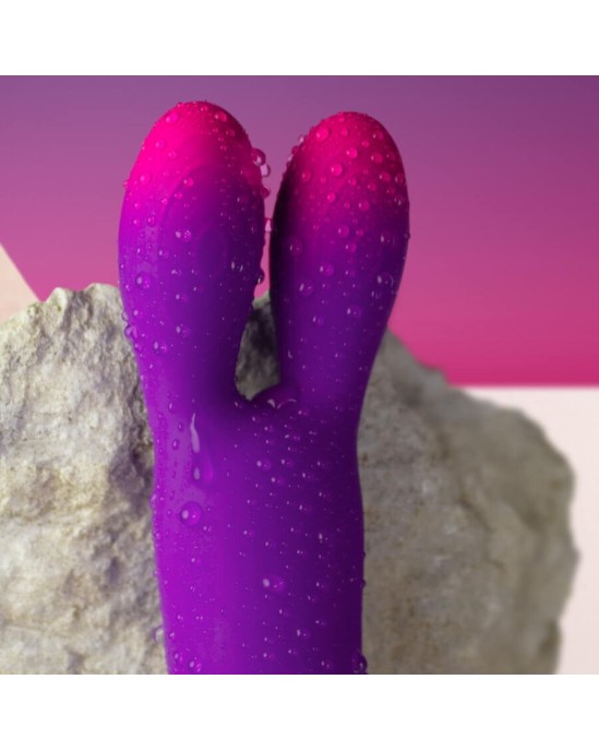 Rocks-Off ROCKS- OFF - GLO-GIRL BUNNY PURPLE FLEXIBLE VIBRATOR