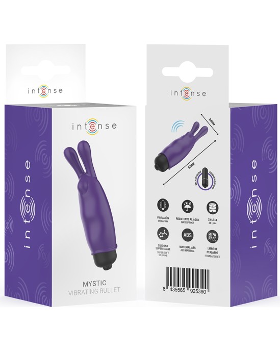 Intense Fun INTENSE - MYSTIC PURPLE VIBRATING BULLET 8.7 X 2.4 CM