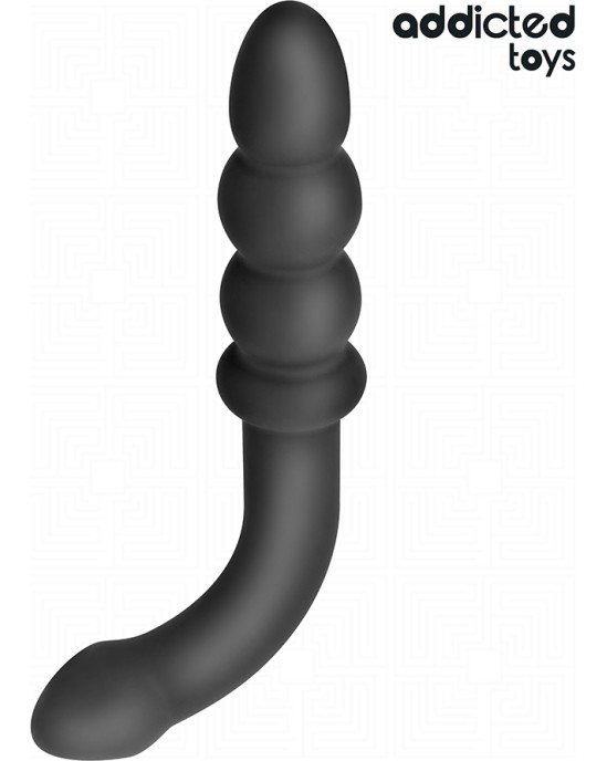 Addicted Toys DOUBLE ANAL MASSAGER SILICONE 16.5 CM