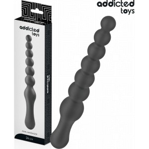 Addicted Toys DOUBLE ANAL MASSAGER SILICONE 24 CM