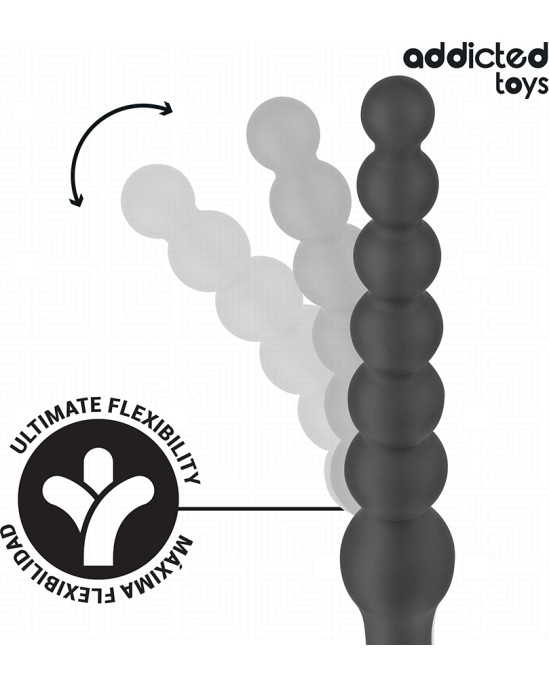 Addicted Toys DOUBLE ANAL MASSAGER SILICONE 24 CM