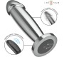 Intense Anal Toys INTENSE - ANAL PLUG 10 VIBRATIONS METAL DILDO WITH REMOTE CONTROL M
