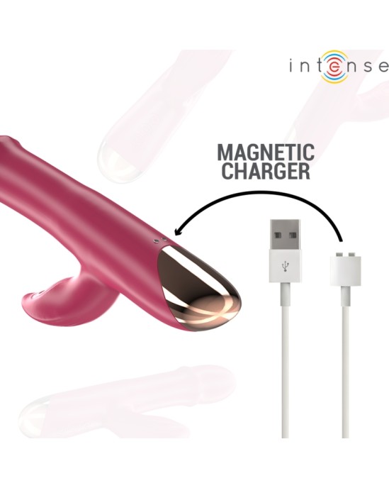 Intense Fun INTENSE - CHLOE MULTIFUNCTION VIBRATOR 3 IN 1 RED