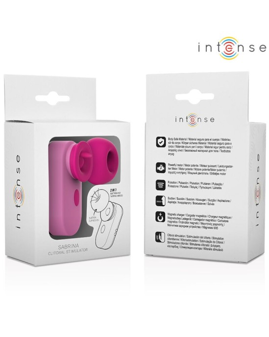 Intense Fun INTENSE - SABRINA CLIT STIMULATOR PINK